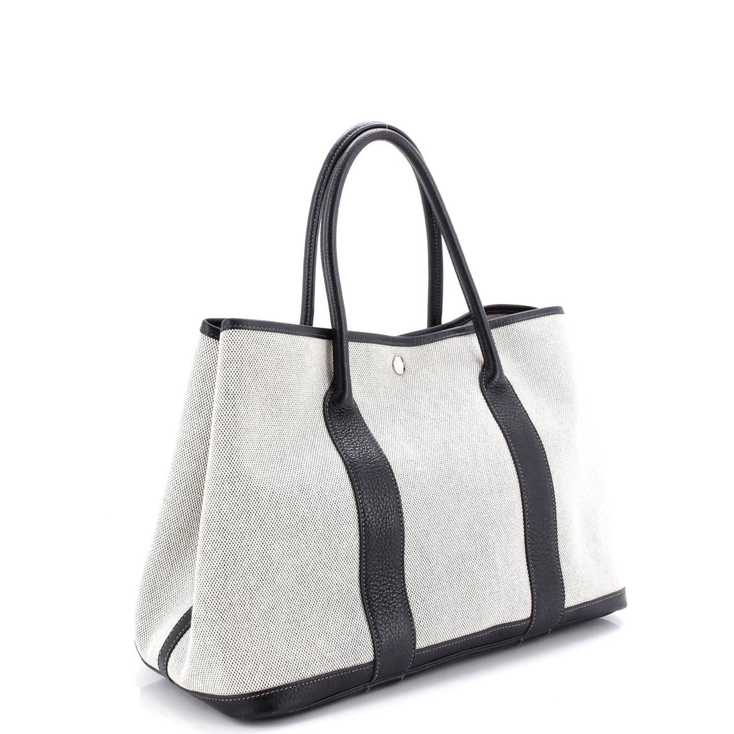 Garden Party Tote Toile and Leather 36