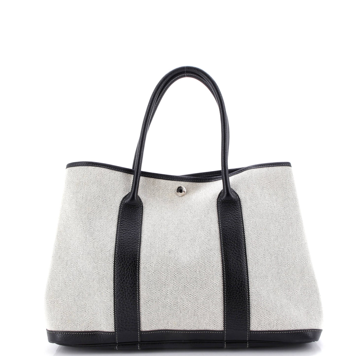 Garden Party Tote Toile and Leather 36