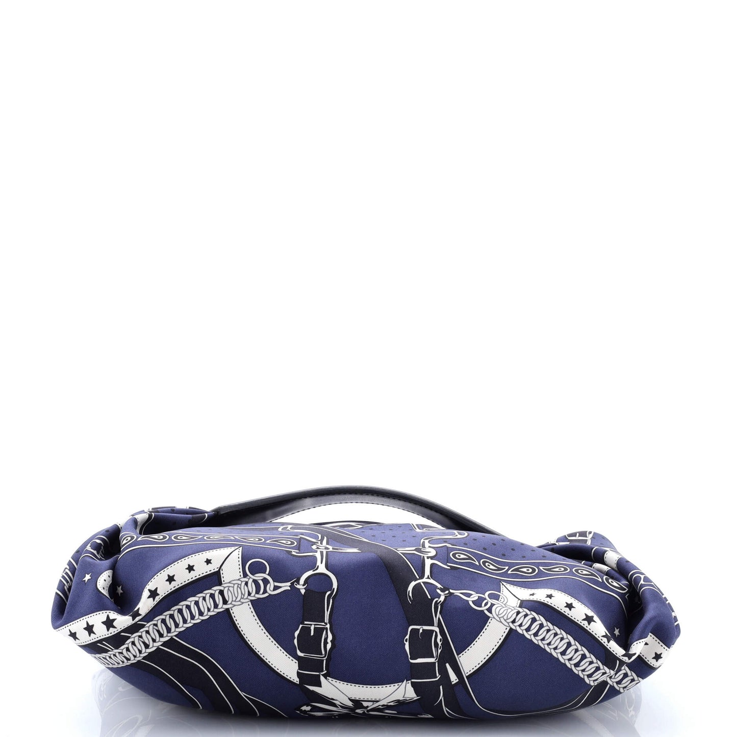 Balusoie Bag Printed Silk and Leather