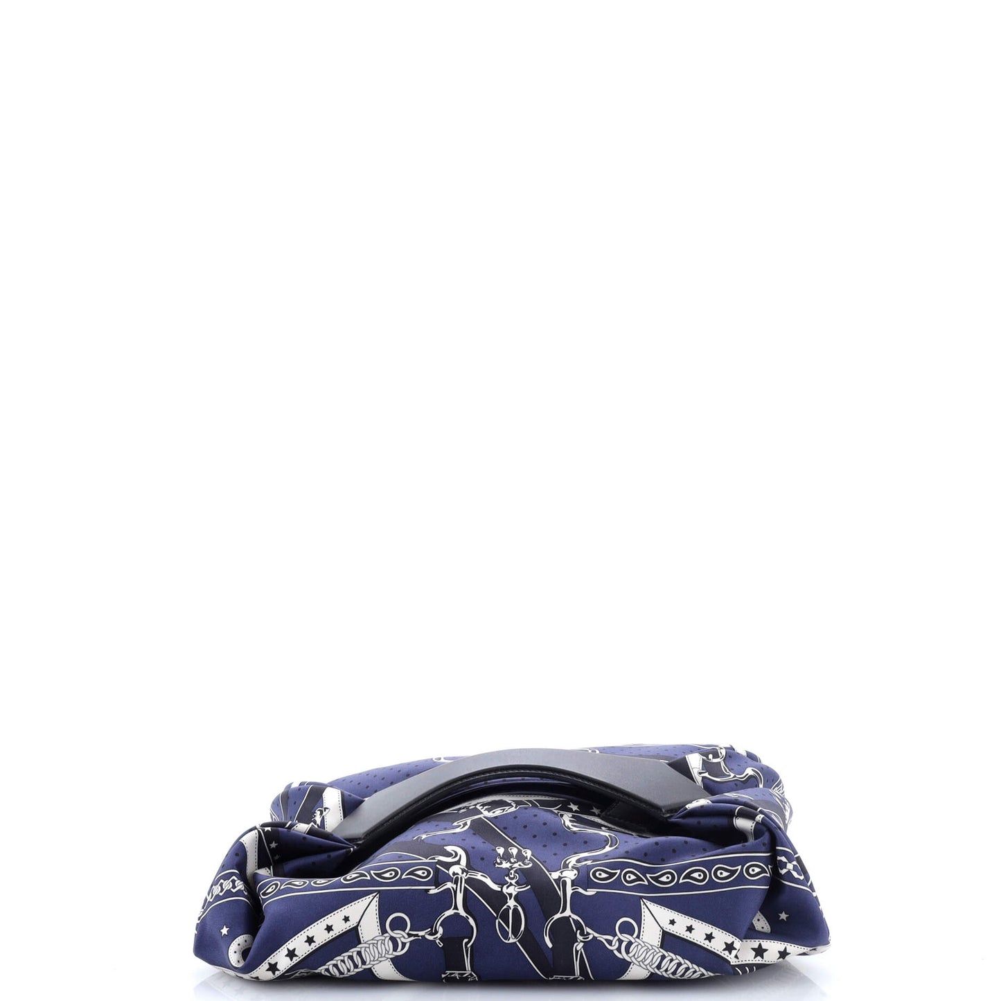 Balusoie Bag Printed Silk and Leather