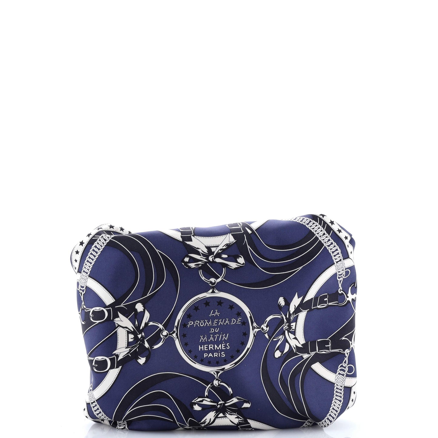 Balusoie Bag Printed Silk and Leather