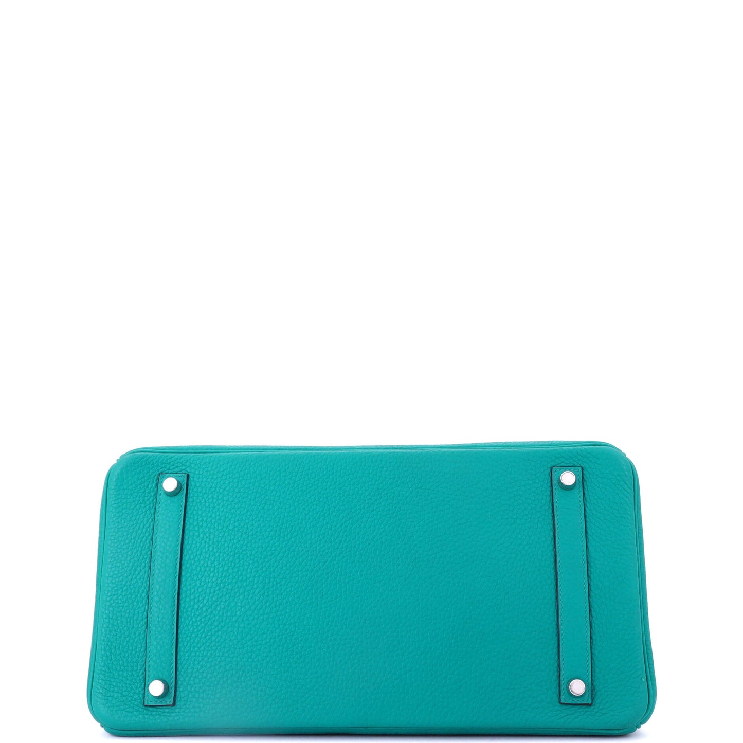 Birkin Handbag Bleu Paon Togo with Palladium Hardware 35