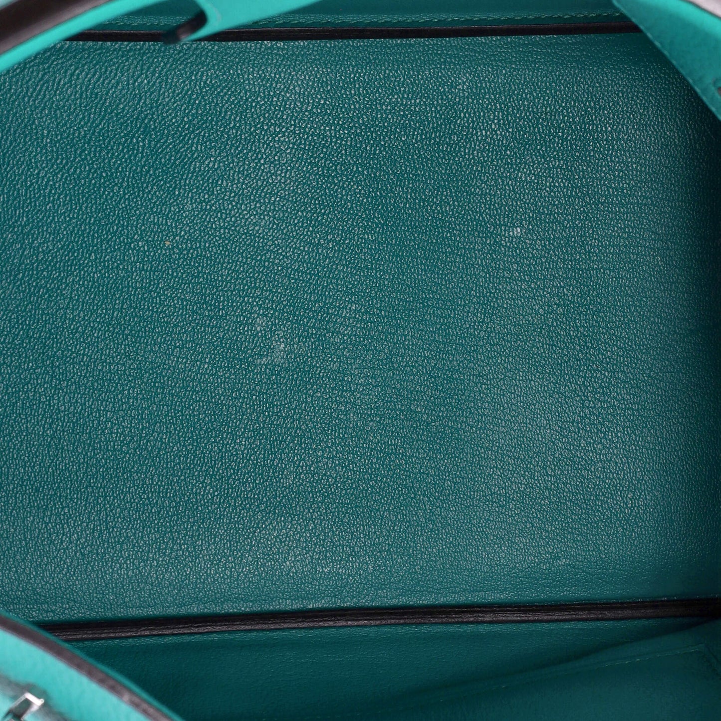 Birkin Handbag Bleu Paon Togo with Palladium Hardware 35