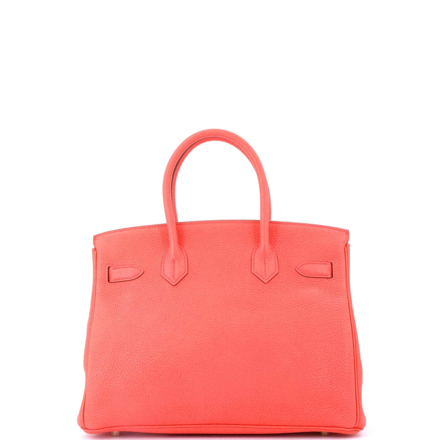 Birkin Handbag Rose Jaipur Clemence with Gold Hardware 30