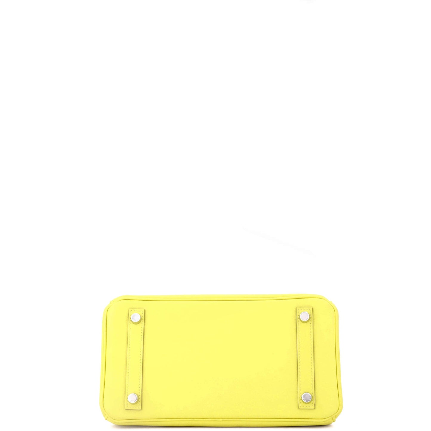 Birkin Handbag Lime Swift with Palladium Hardware 25