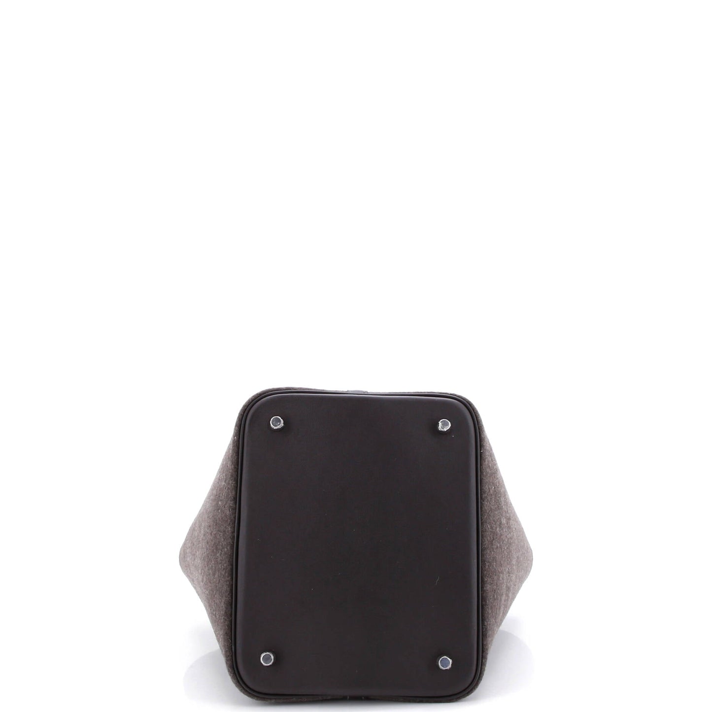 Picotin Lock Bag Felt with Leather MM