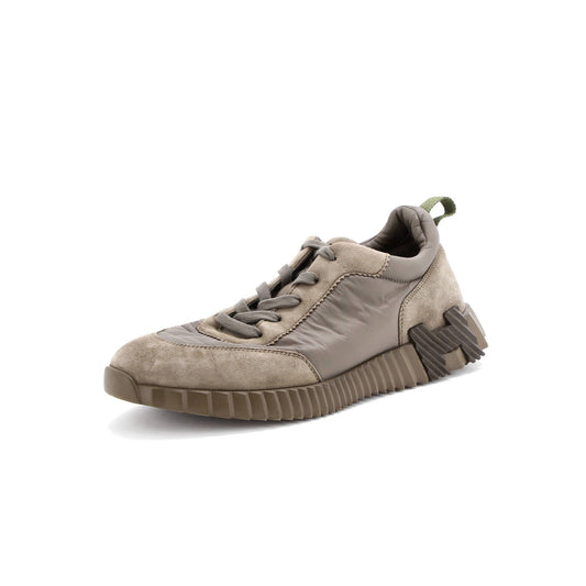 Men's Bouncing Sneakers Nylon and Suede