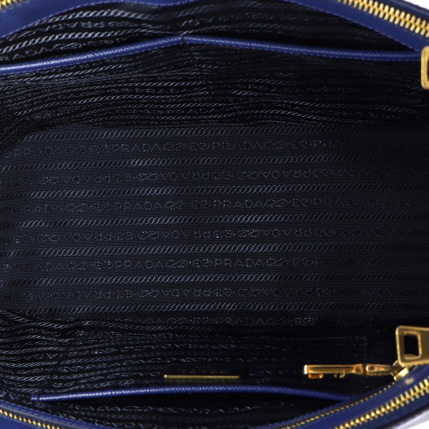 Double Zip Lux Tote Saffiano Leather Large