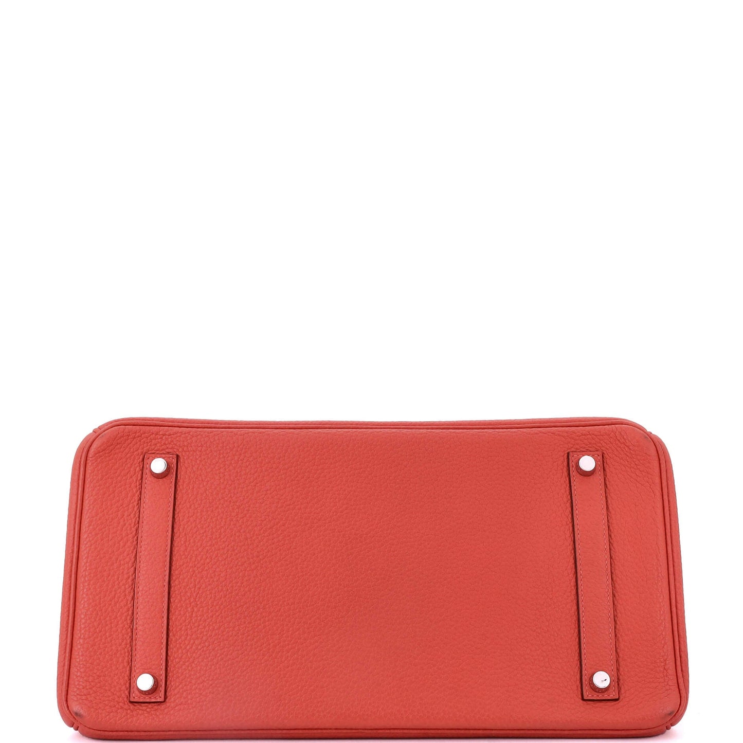 Birkin Handbag Rouge Pivoine Togo with Palladium Hardware 35