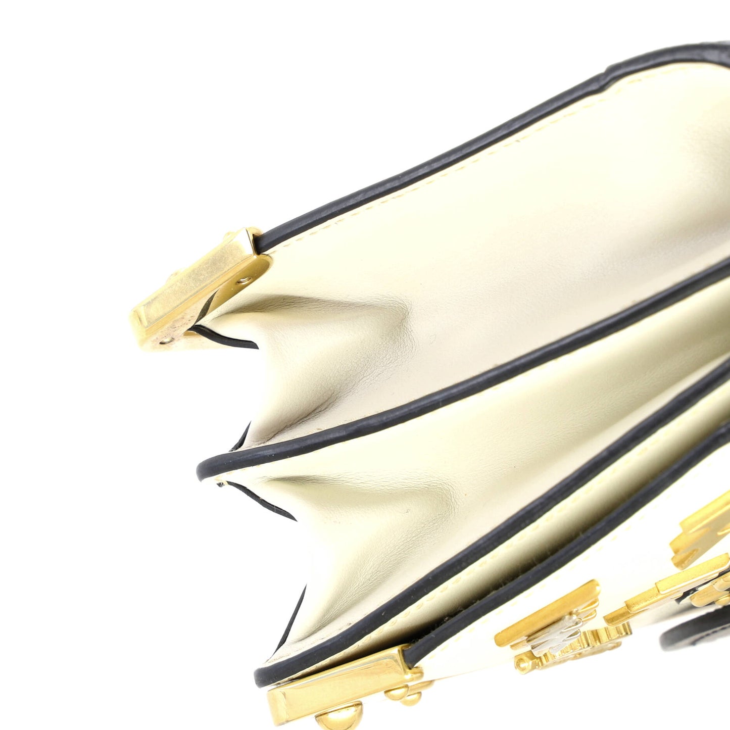 Cahier Crossbody Bag Embellished Leather Small