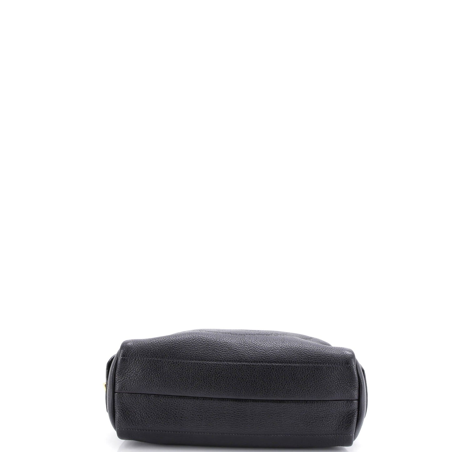 Logo Bowler Bag Perforated Leather Medium