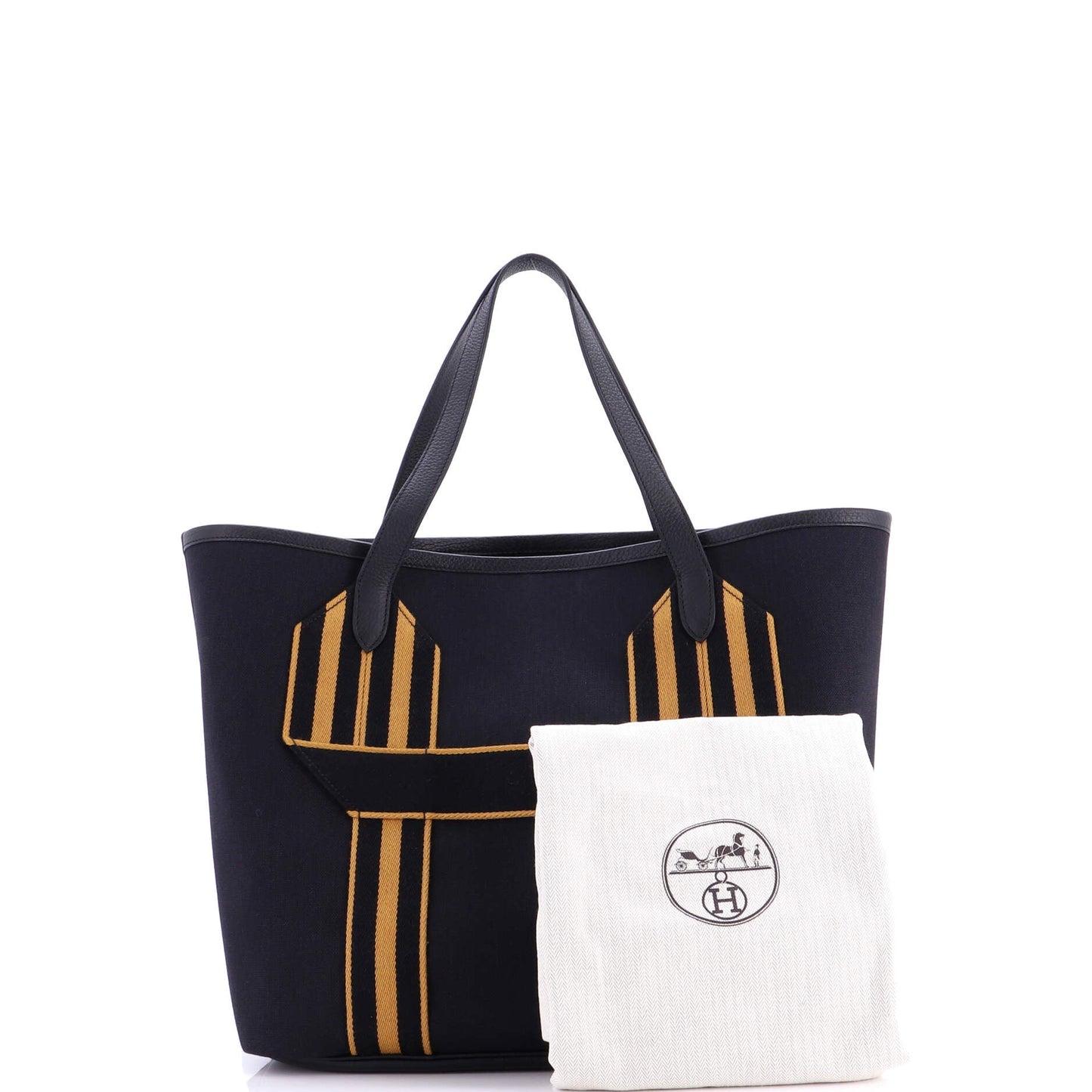 Pursangle Tote Canvas with Leather
