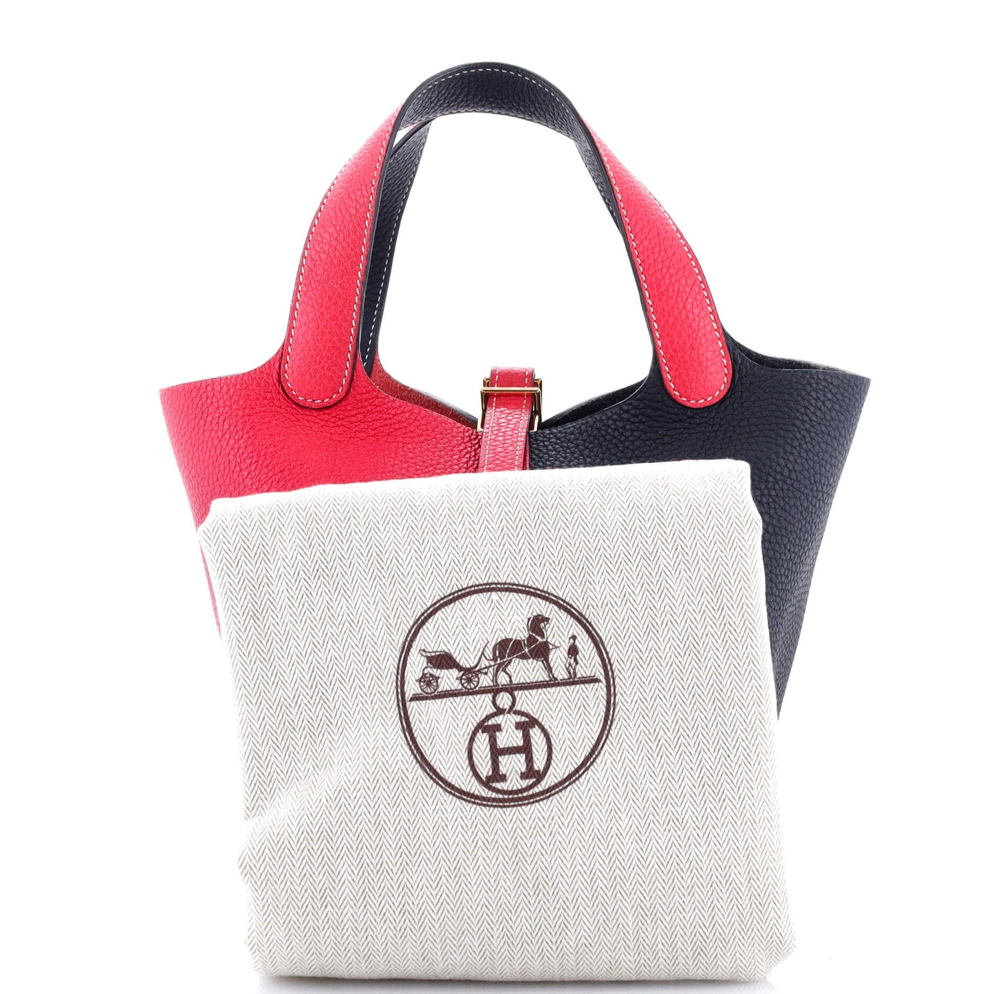 Casaque Picotin Lock Bag Clemence PM