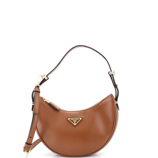 Arque Half Moon Hobo Leather Small