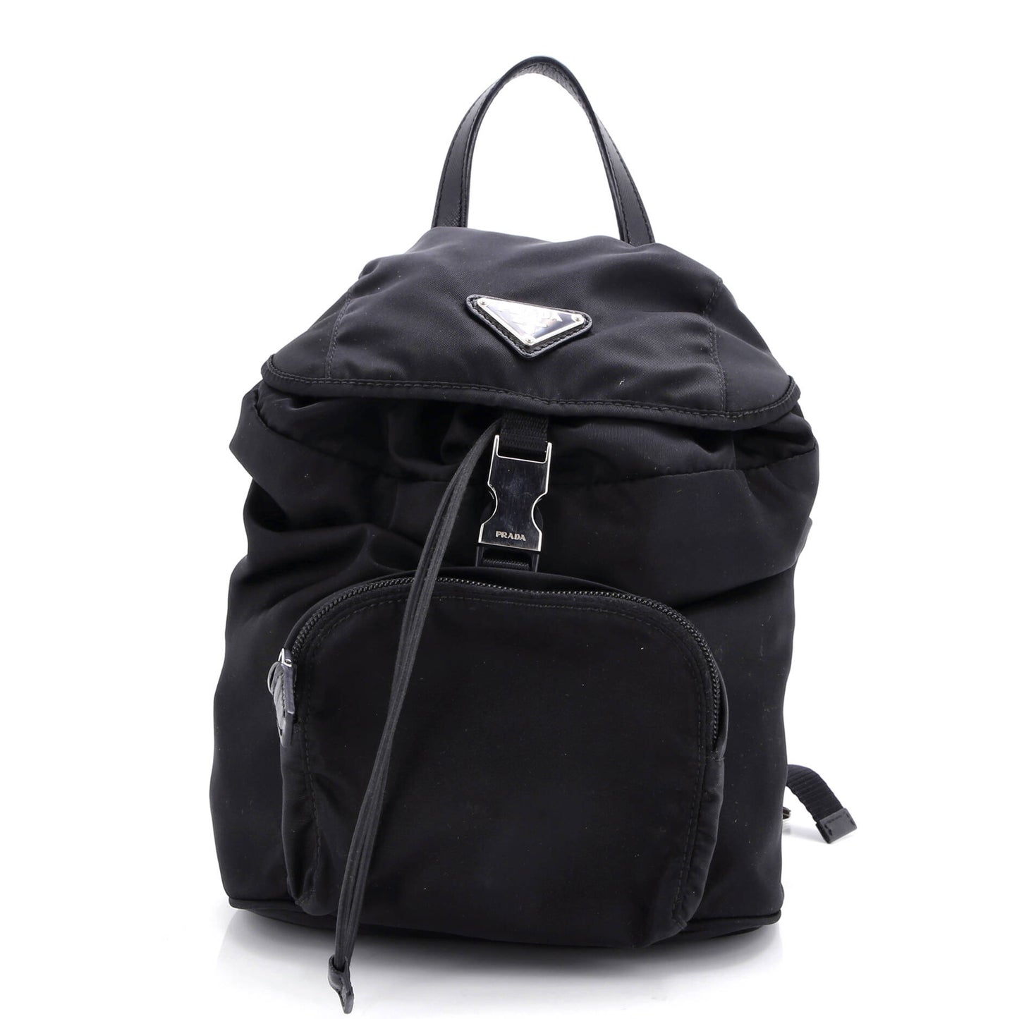 Single Buckle Pocket Backpack Tessuto Small