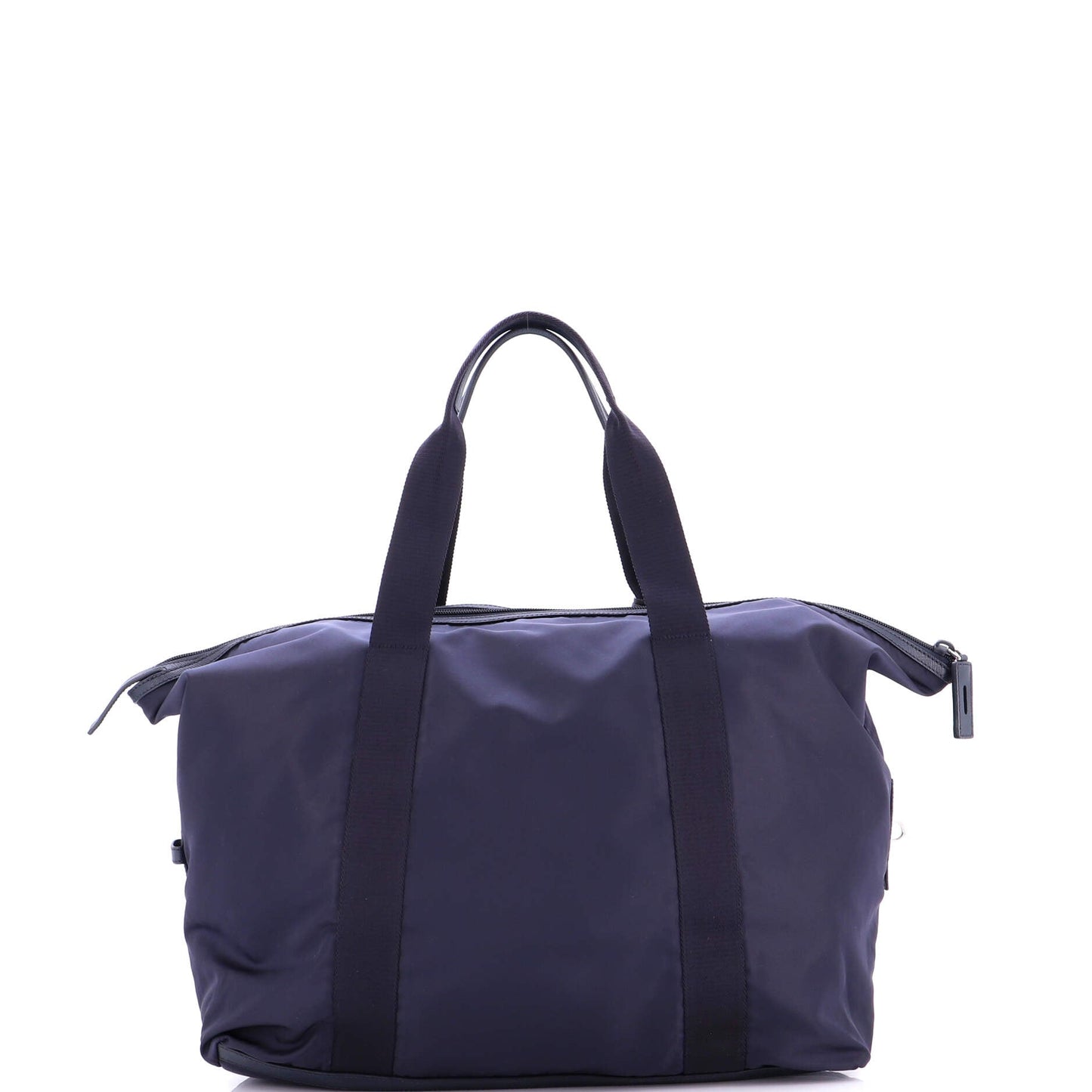 Weekend Duffle Bag Tessuto with Saffiano Leather Large