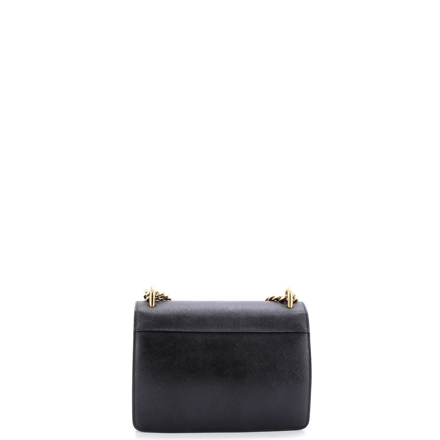 Chain Flap Bag Saffiano Leather Small