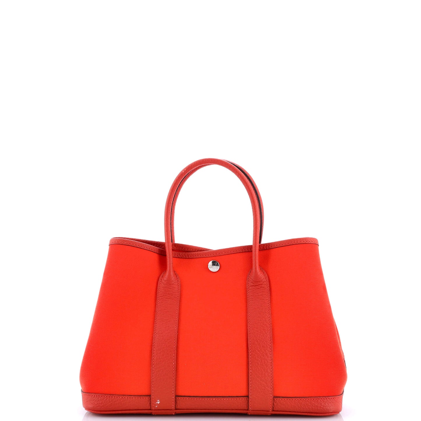 Garden Party Tote Toile and Leather 30