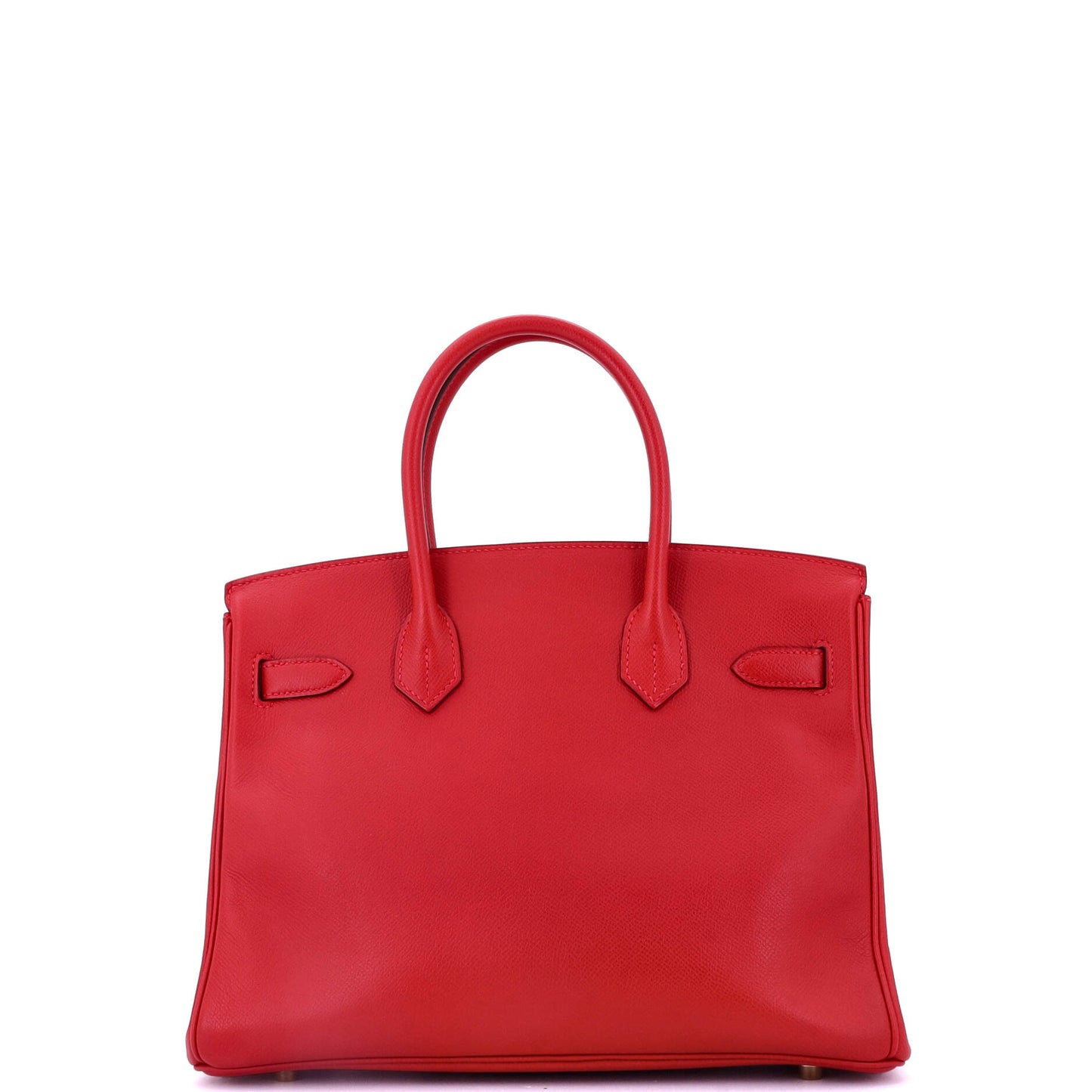 Birkin Handbag Rouge Vif Epsom with Gold Hardware 30
