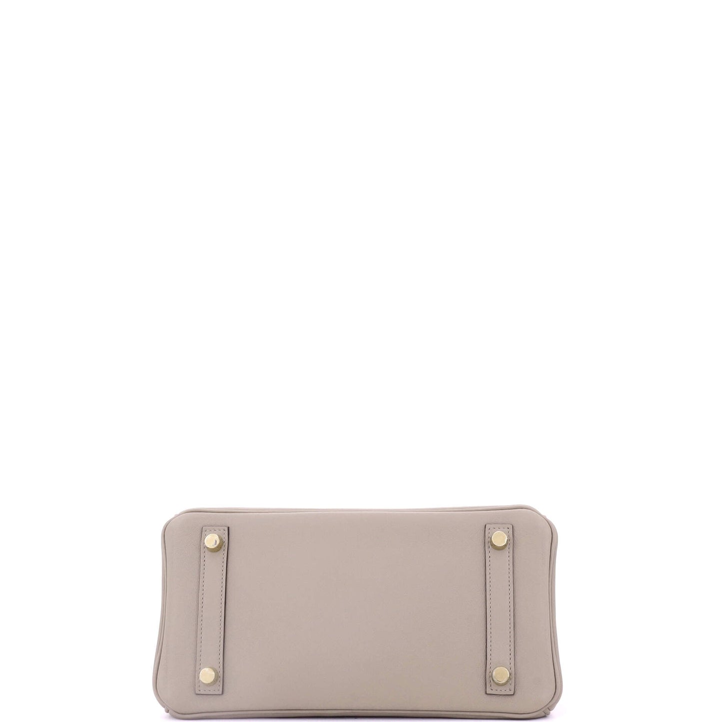 Birkin Handbag Grey Swift with Gold Hardware 25