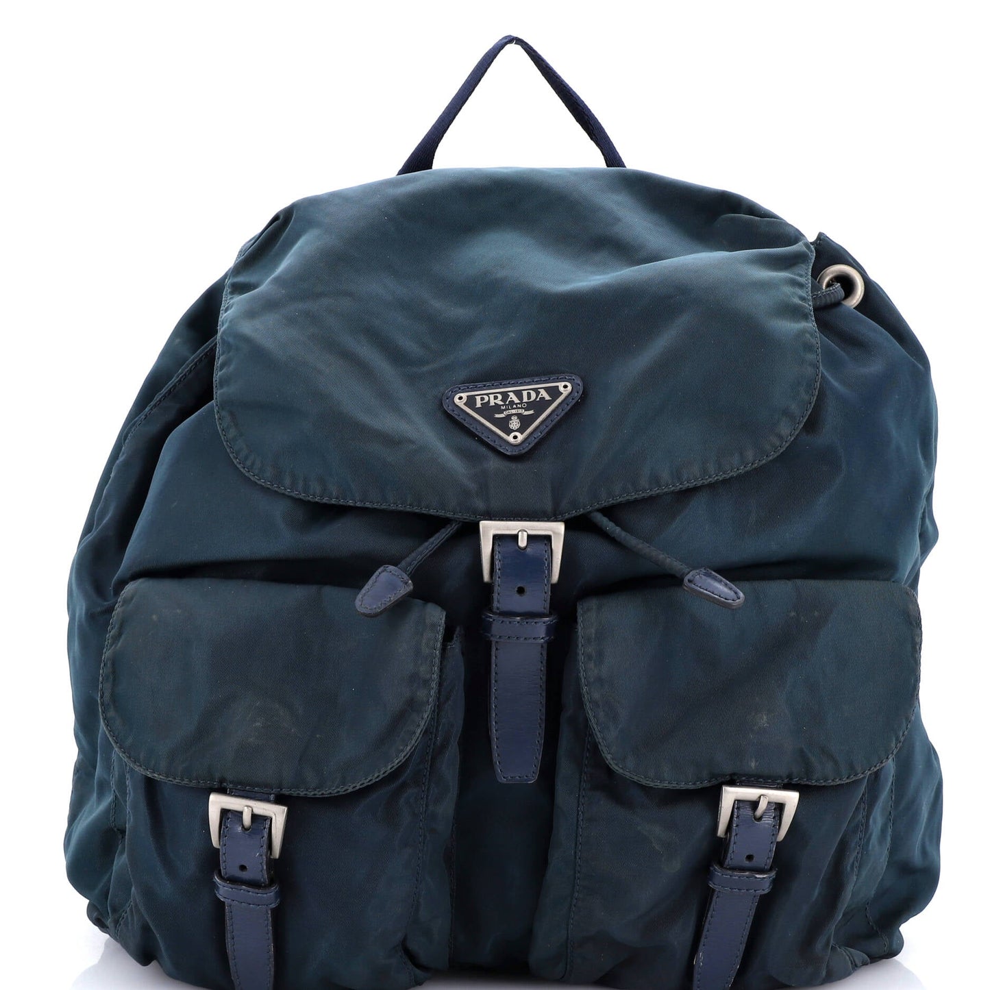 Double Front Pocket Backpack Tessuto Medium