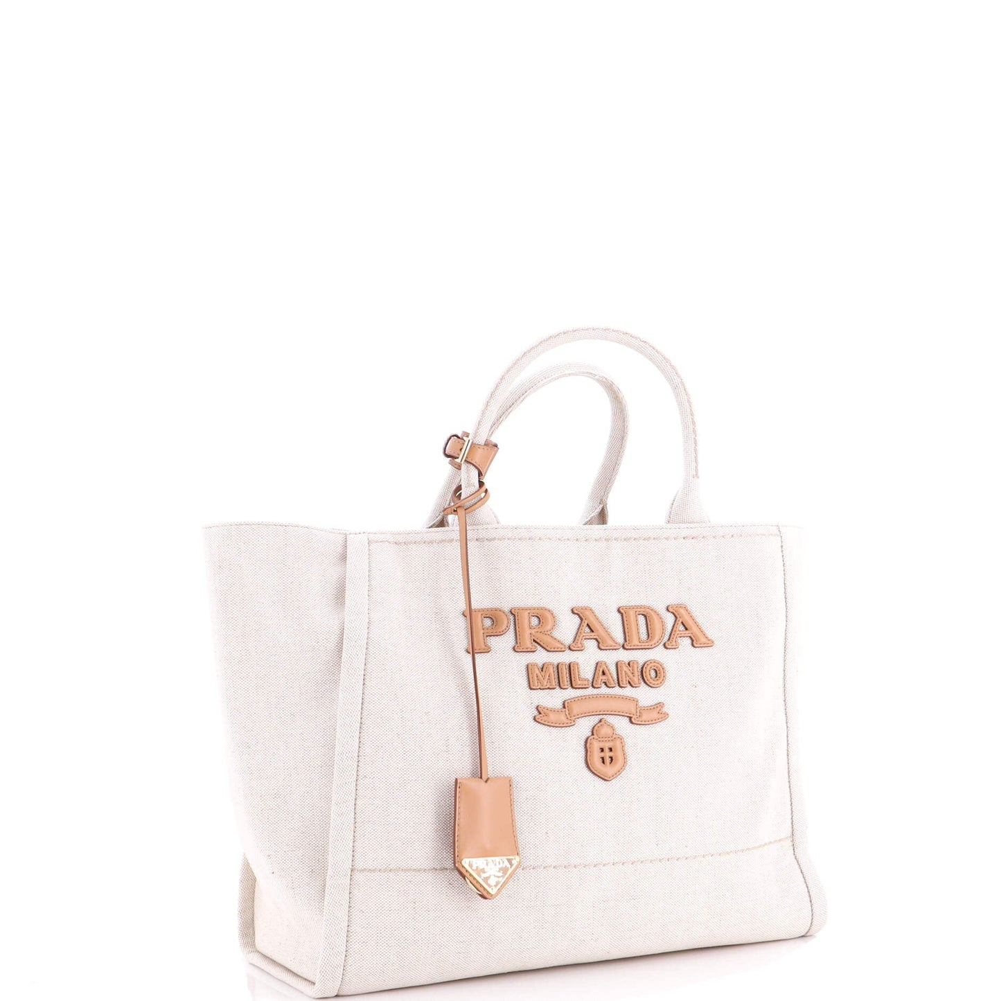 Logo Tote Linen Blend Large