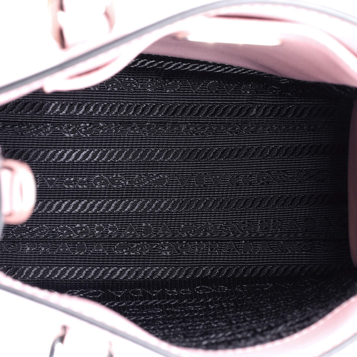 Logo Drill Tote Leather Mini