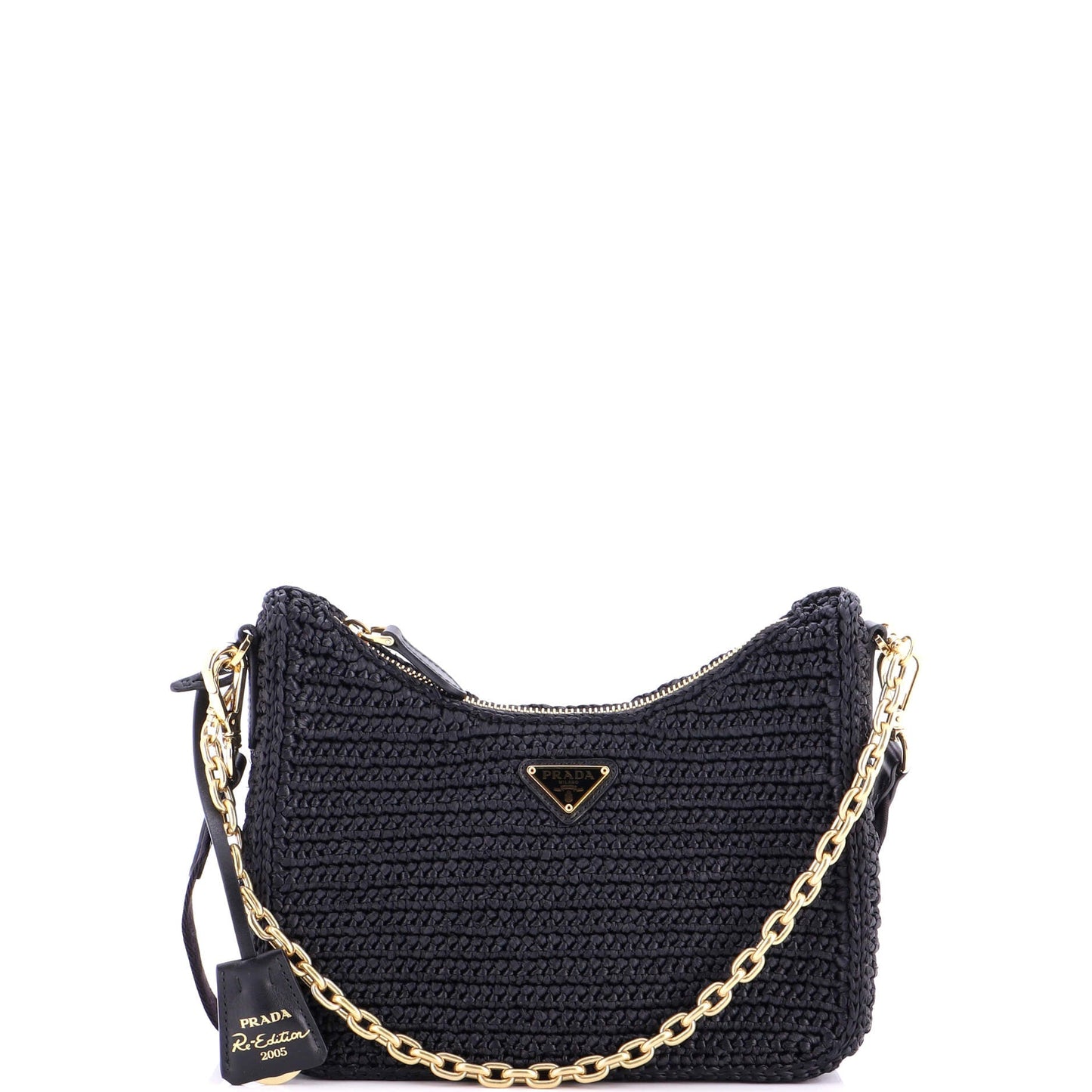 Re-Edition 2005 Shoulder Bag Raffia Small