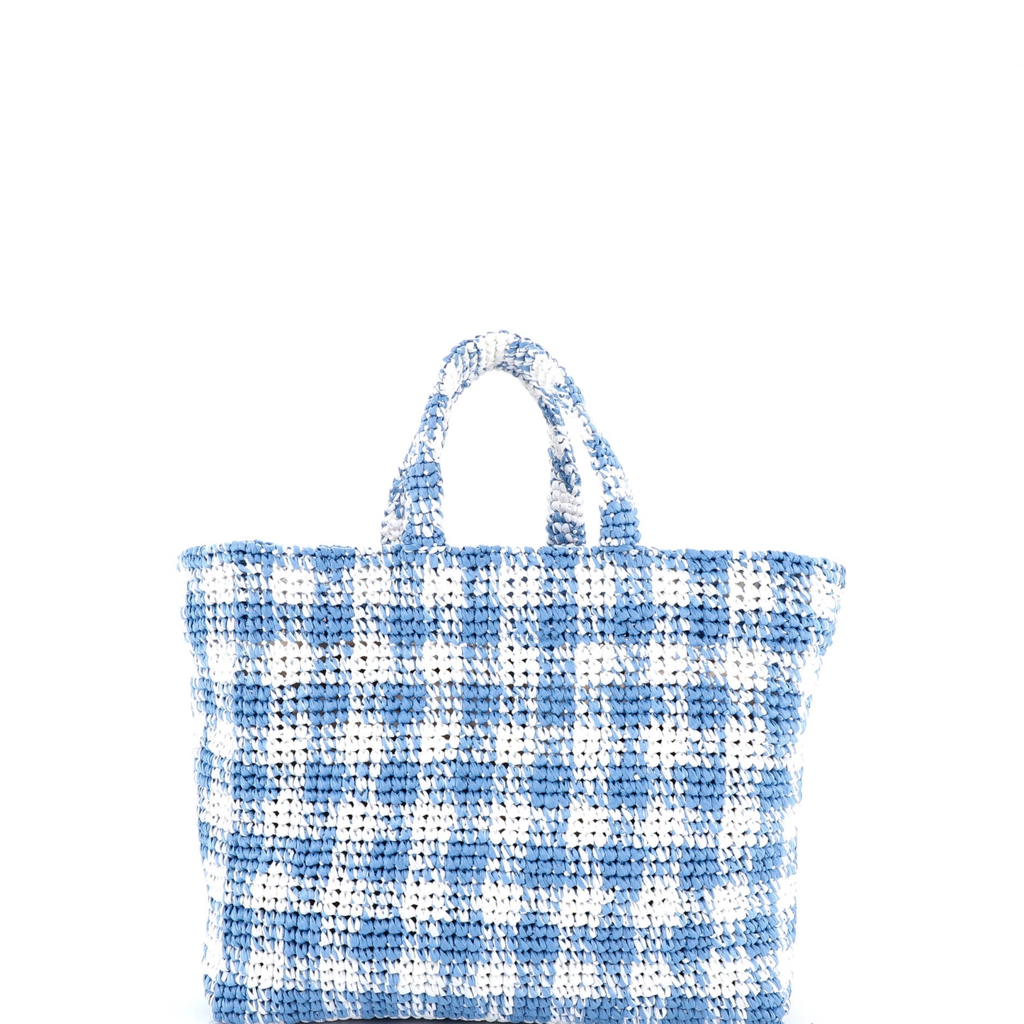 Logo Tote Raffia Large