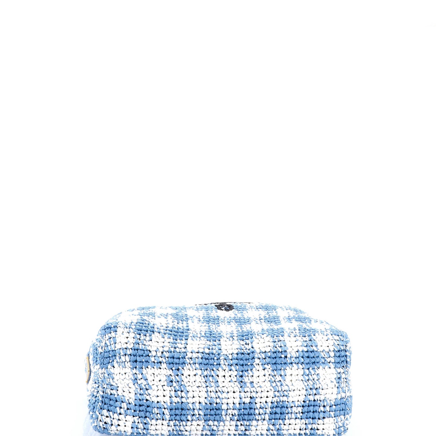 Logo Tote Raffia Large