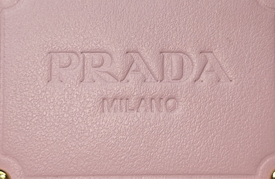 Logo Messenger Bag Printed Raffia Small