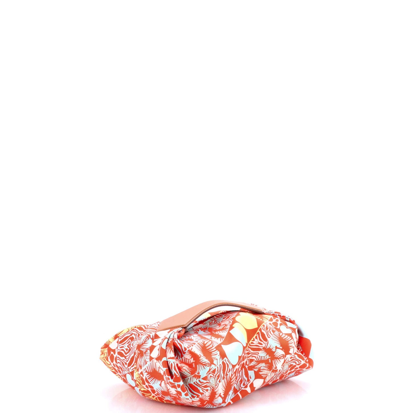 Balusoie Bag Printed Silk and Leather