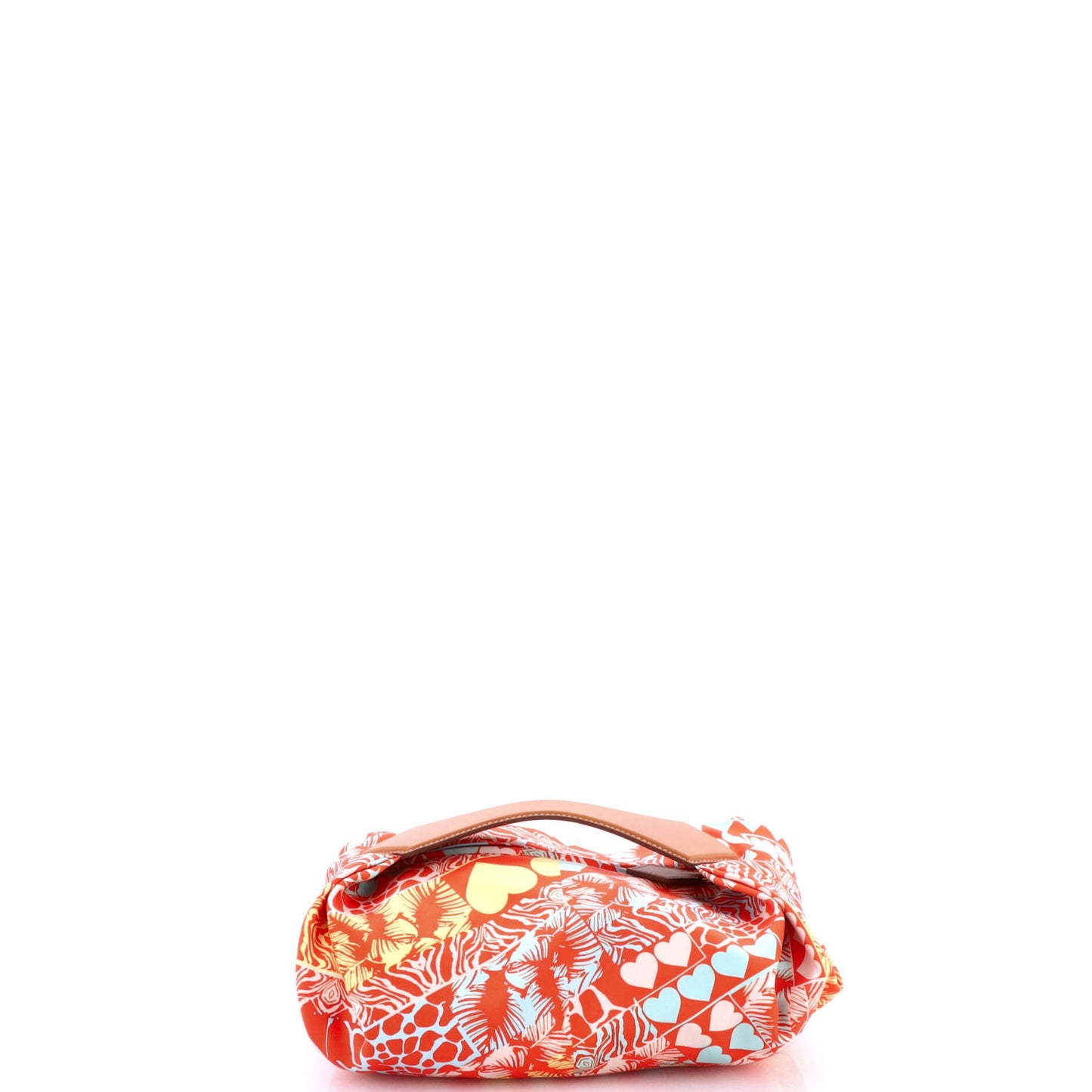 Balusoie Bag Printed Silk and Leather