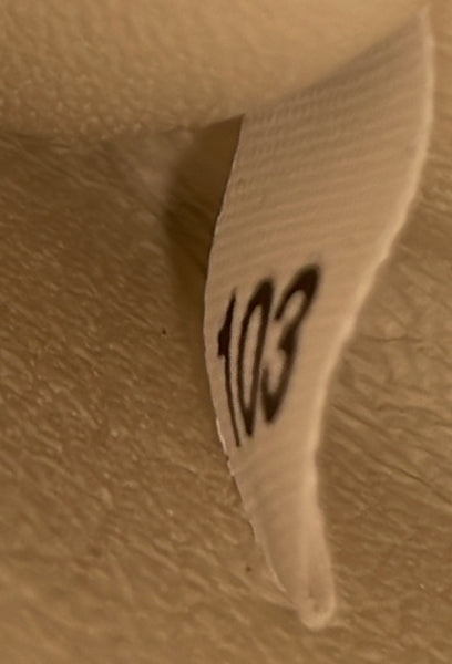 Triangle Logo Shopper Tote Laser Cut Leather Medium