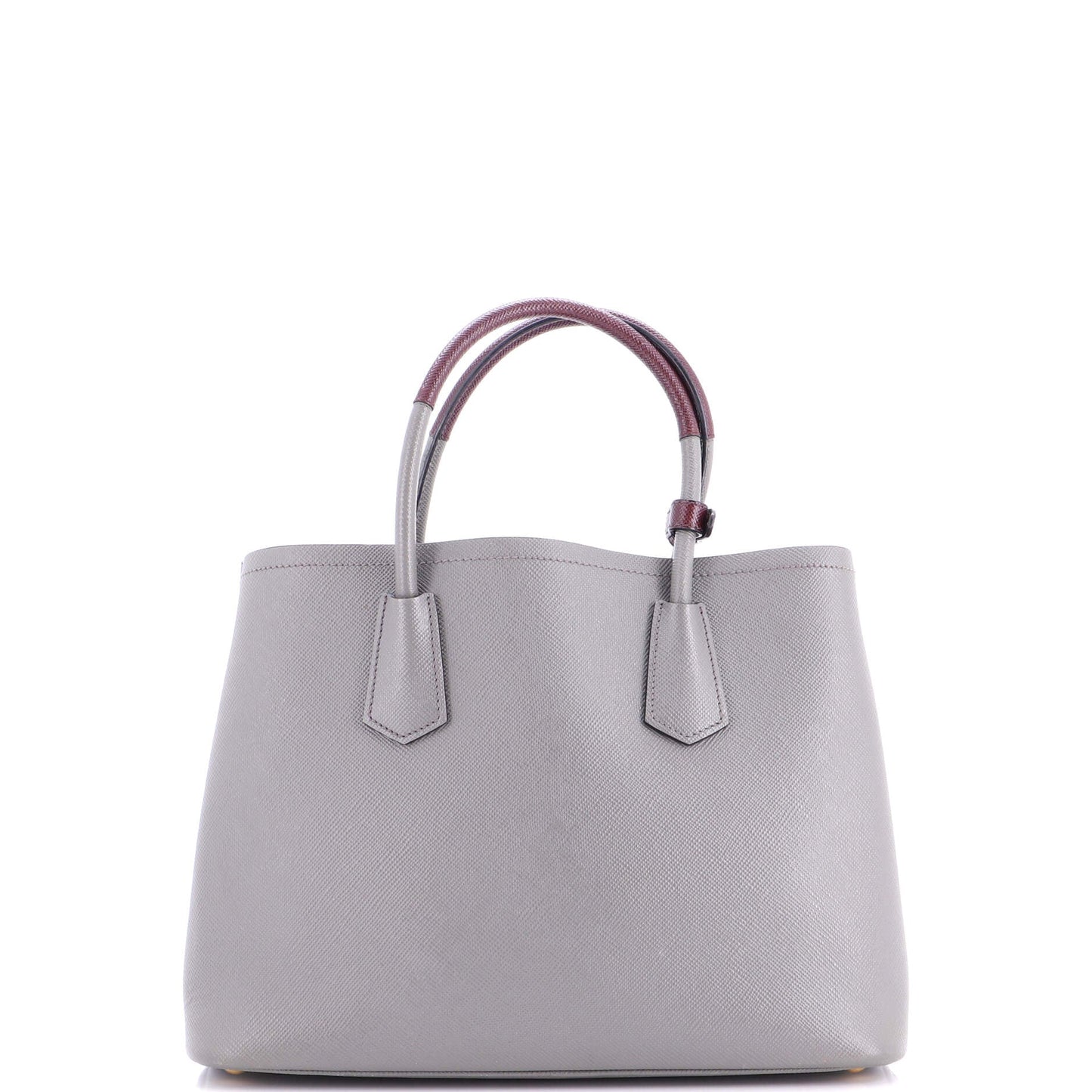Cuir Double Tote Saffiano Leather Medium