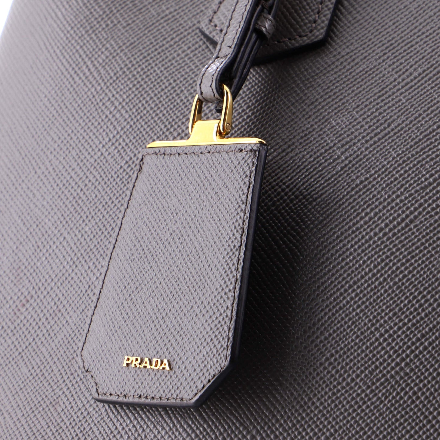 Cuir Double Tote Saffiano Leather Medium