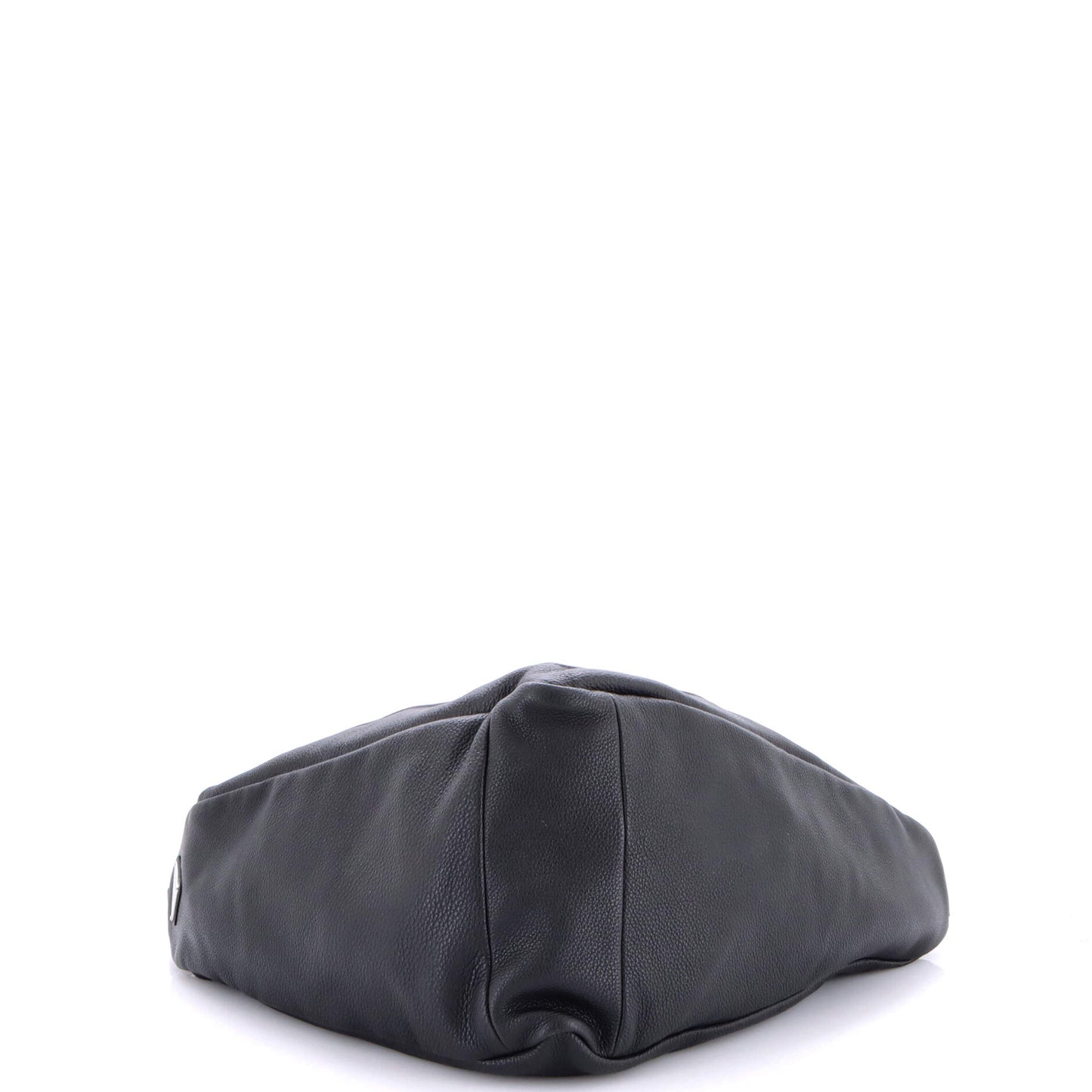 Triangle Logo Zip Messenger Leather Large