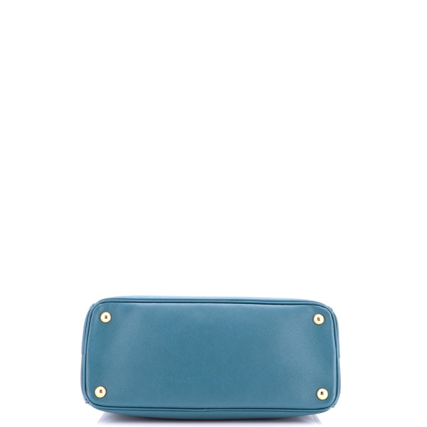 Double Zip Lux Tote Saffiano Leather Small