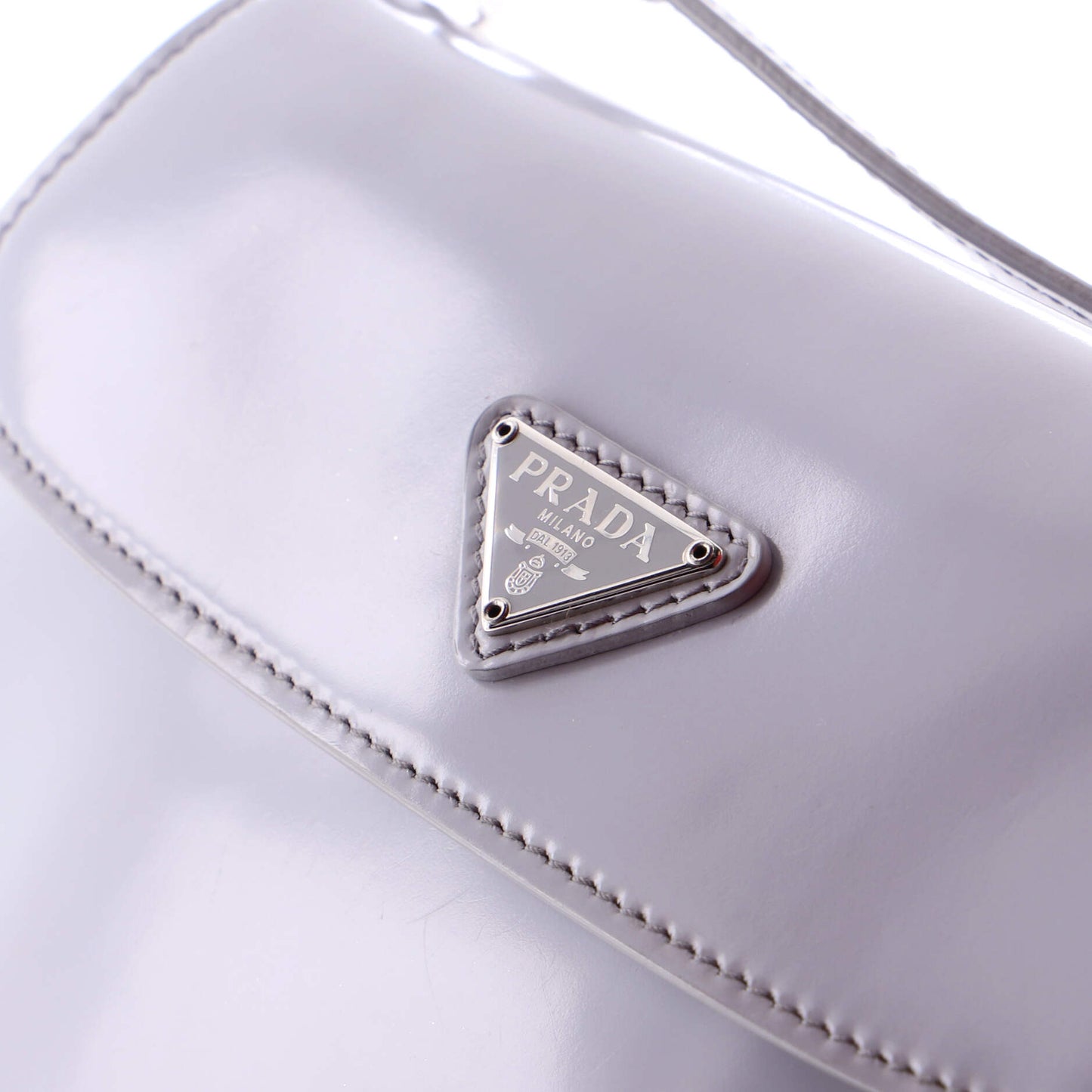 Cleo Flap Shoulder Bag Spazzolato Leather Small