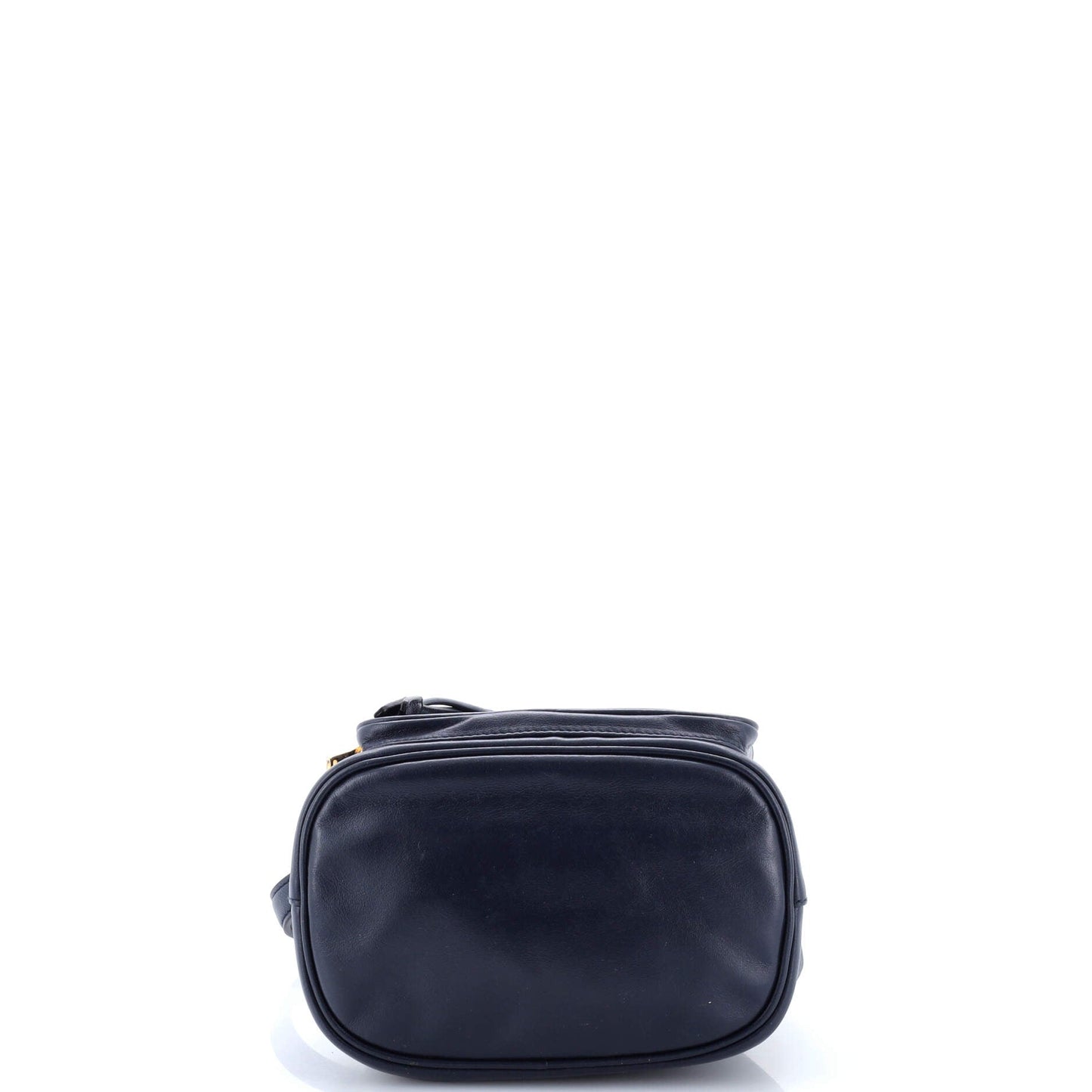 Drawstring Pocket Bucket Bag Soft Calf Small