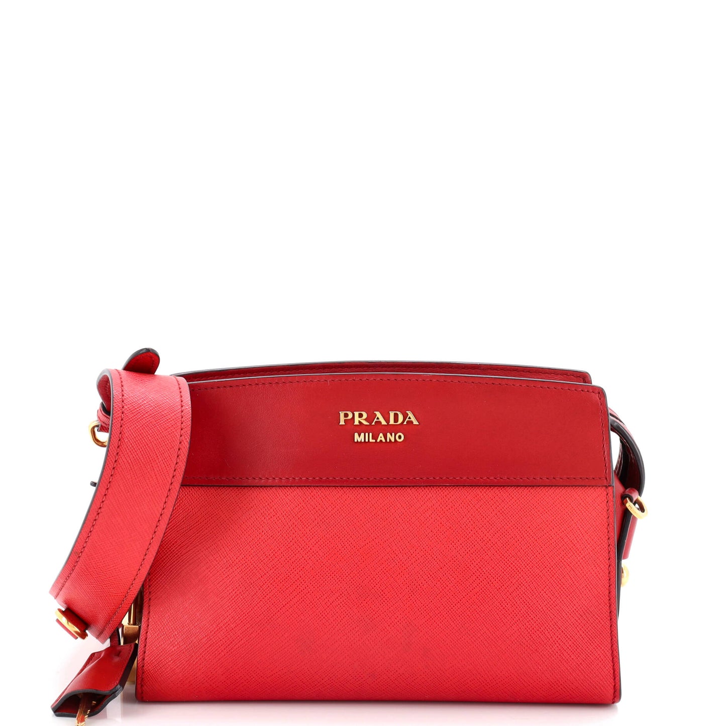 Esplanade Crossbody Bag Saffiano with City Calf Small