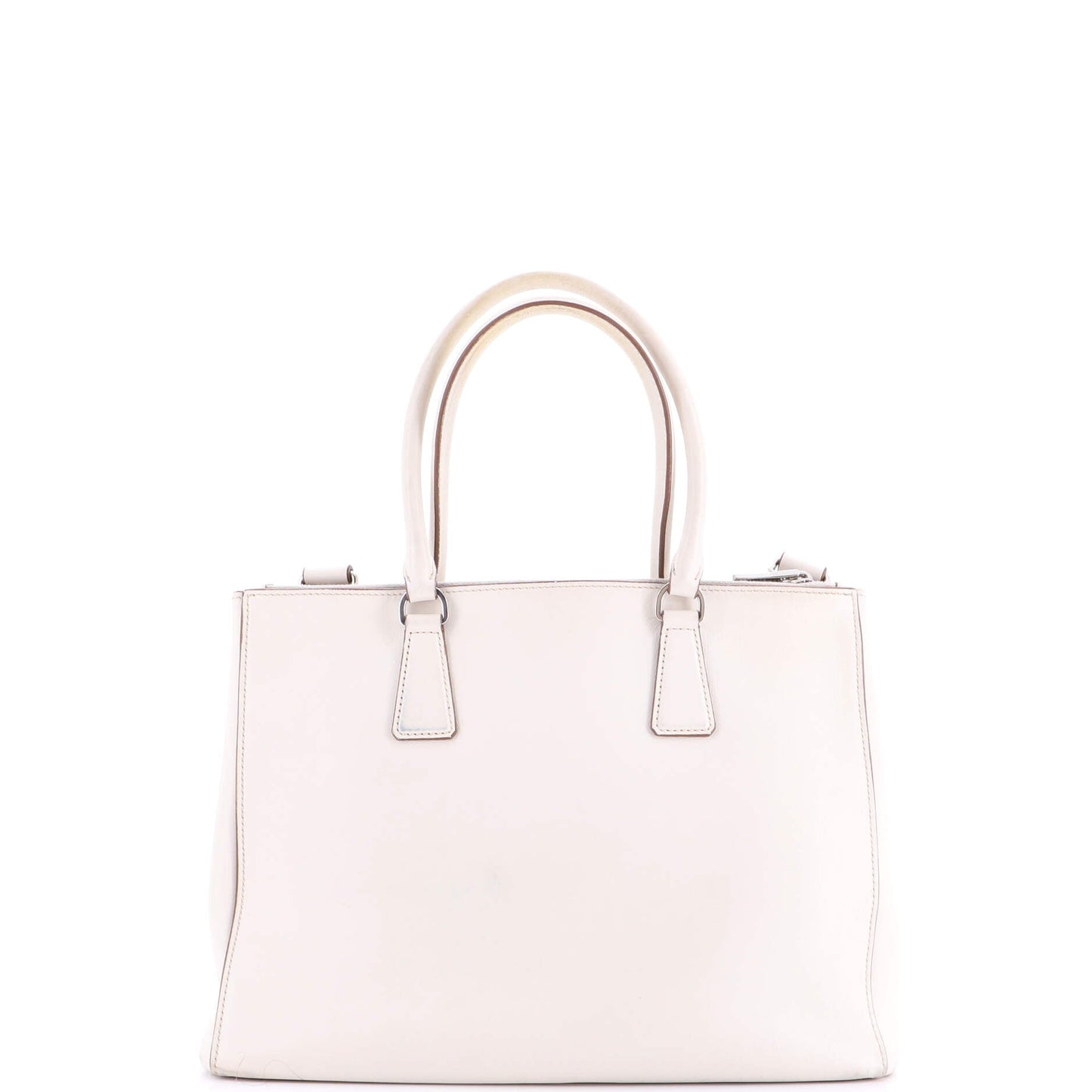 Double Zip Lux Tote Saffiano Leather Medium