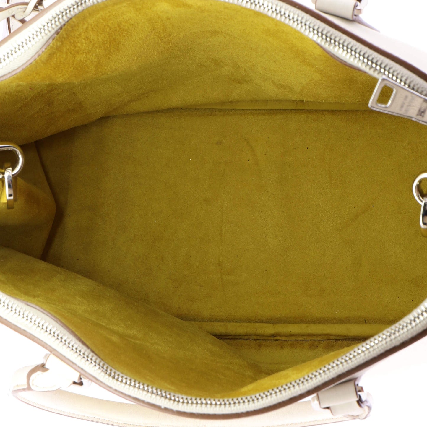 Double Zip Lux Tote Saffiano Leather Medium