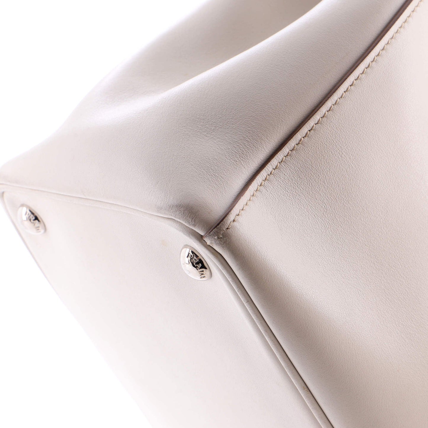 Double Zip Lux Tote Saffiano Leather Medium