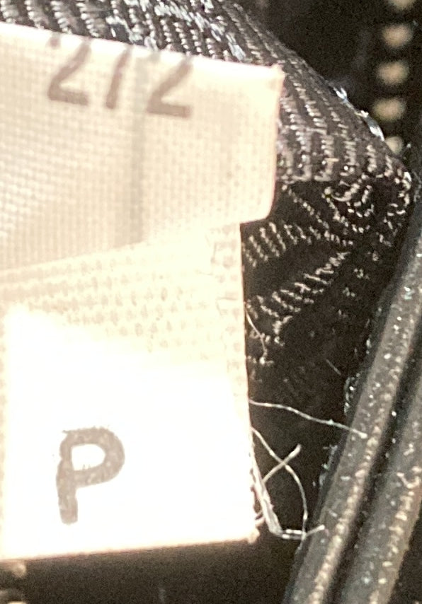 Chain Flap Crossbody Bag Tessuto and Saffiano Leather Medium