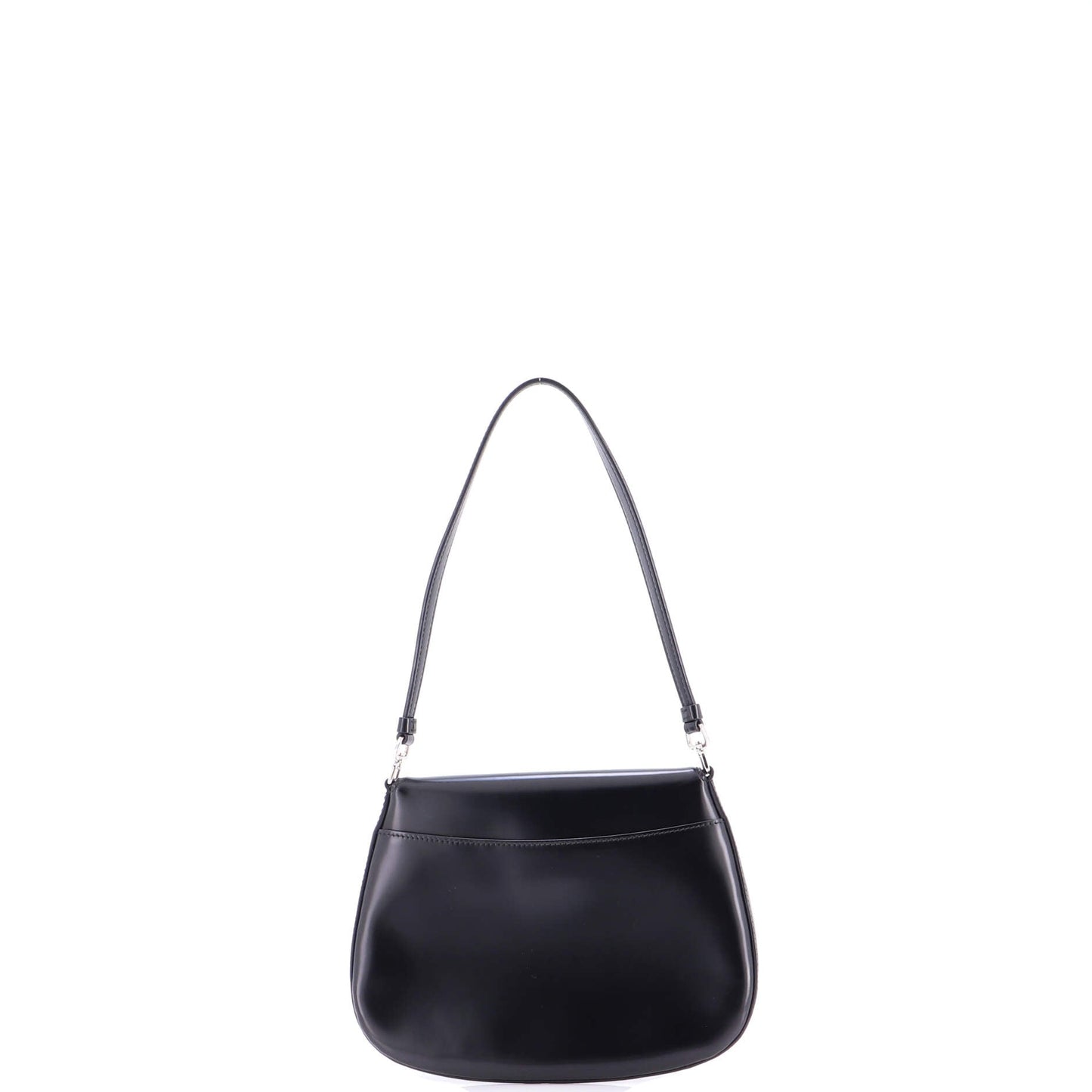 Cleo Flap Shoulder Bag Spazzolato Leather Small