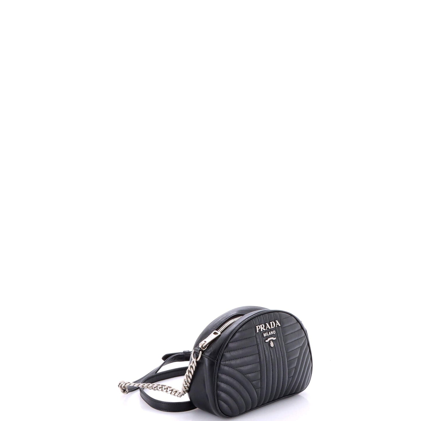 Dome Crossbody Bag Diagramme Quilted Leather Small