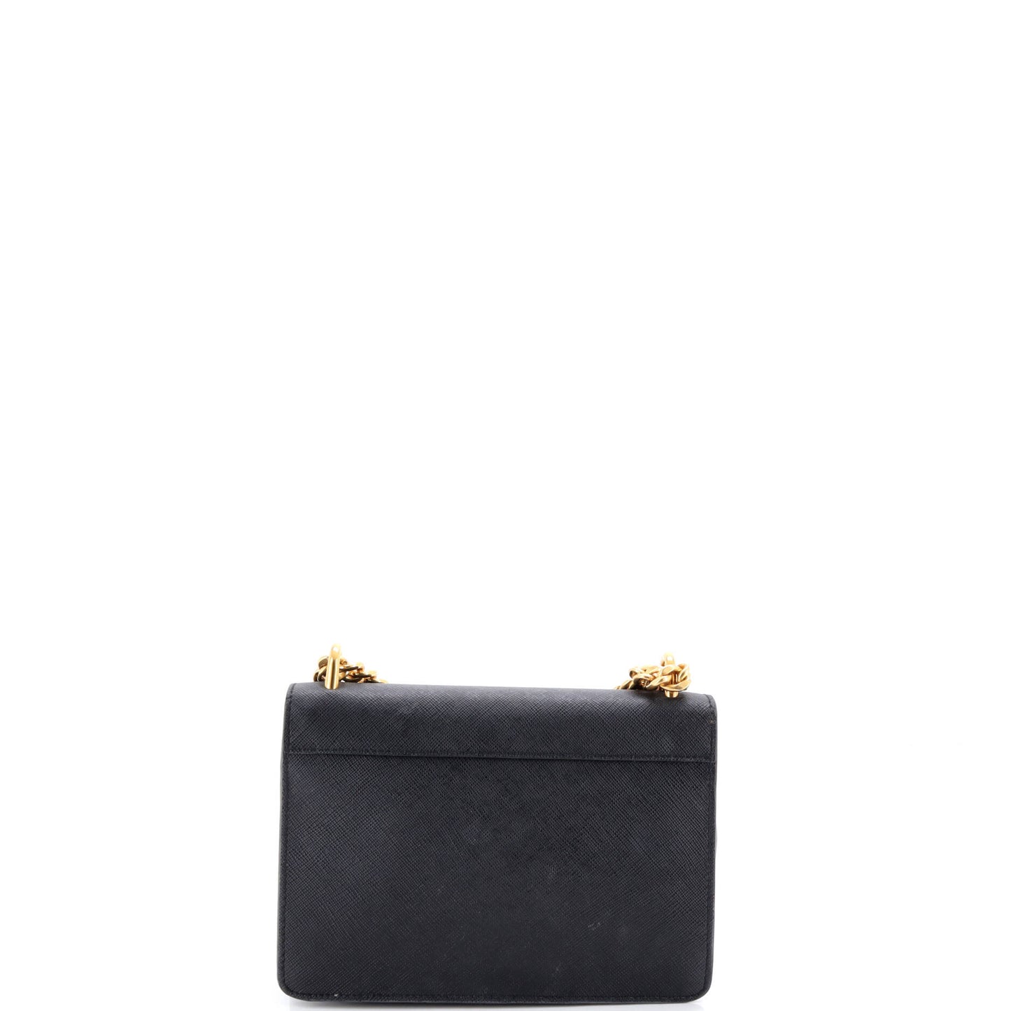 Chain Flap Bag Saffiano Leather Small