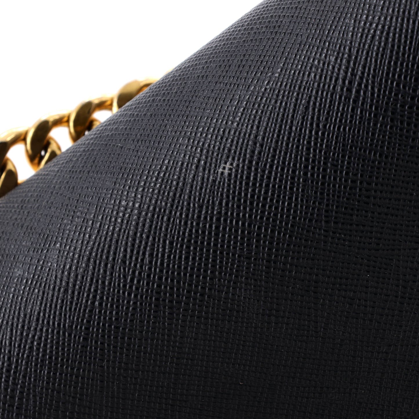 Chain Flap Bag Saffiano Leather Small