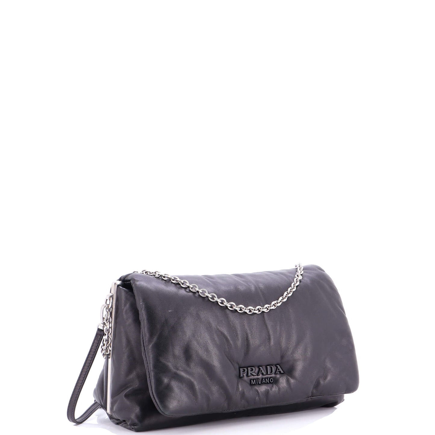Padded Shoulder Bag Leather